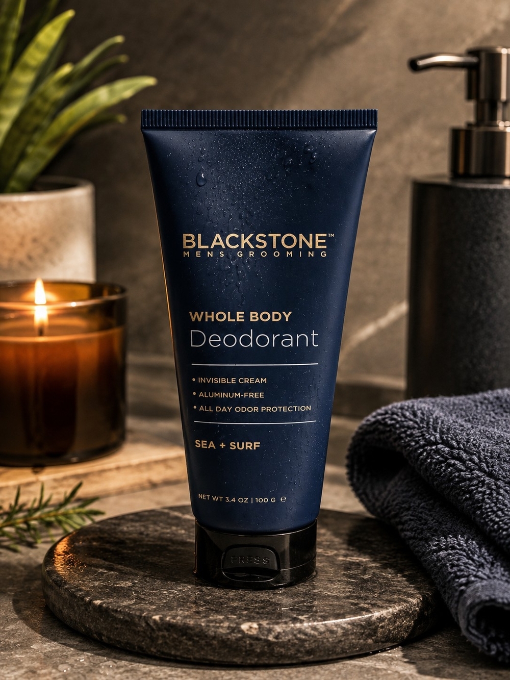 Blackstone Whole Body Deodorant - Navy Blue